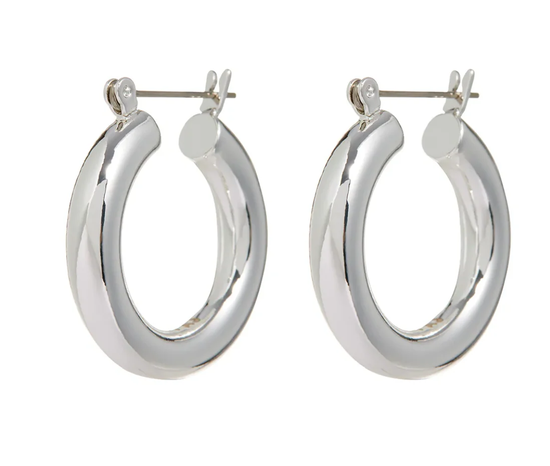 Baby Amalfi Tube Hoops - Image 3