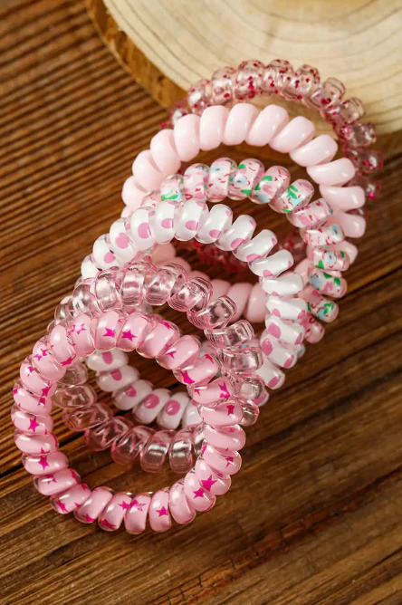 Coil Wire Hair Tie Set - Image 2