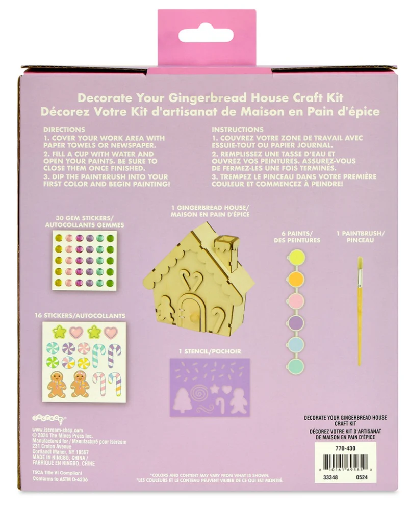 Decorate Your Gingerbread House Craft Kit - Image 2