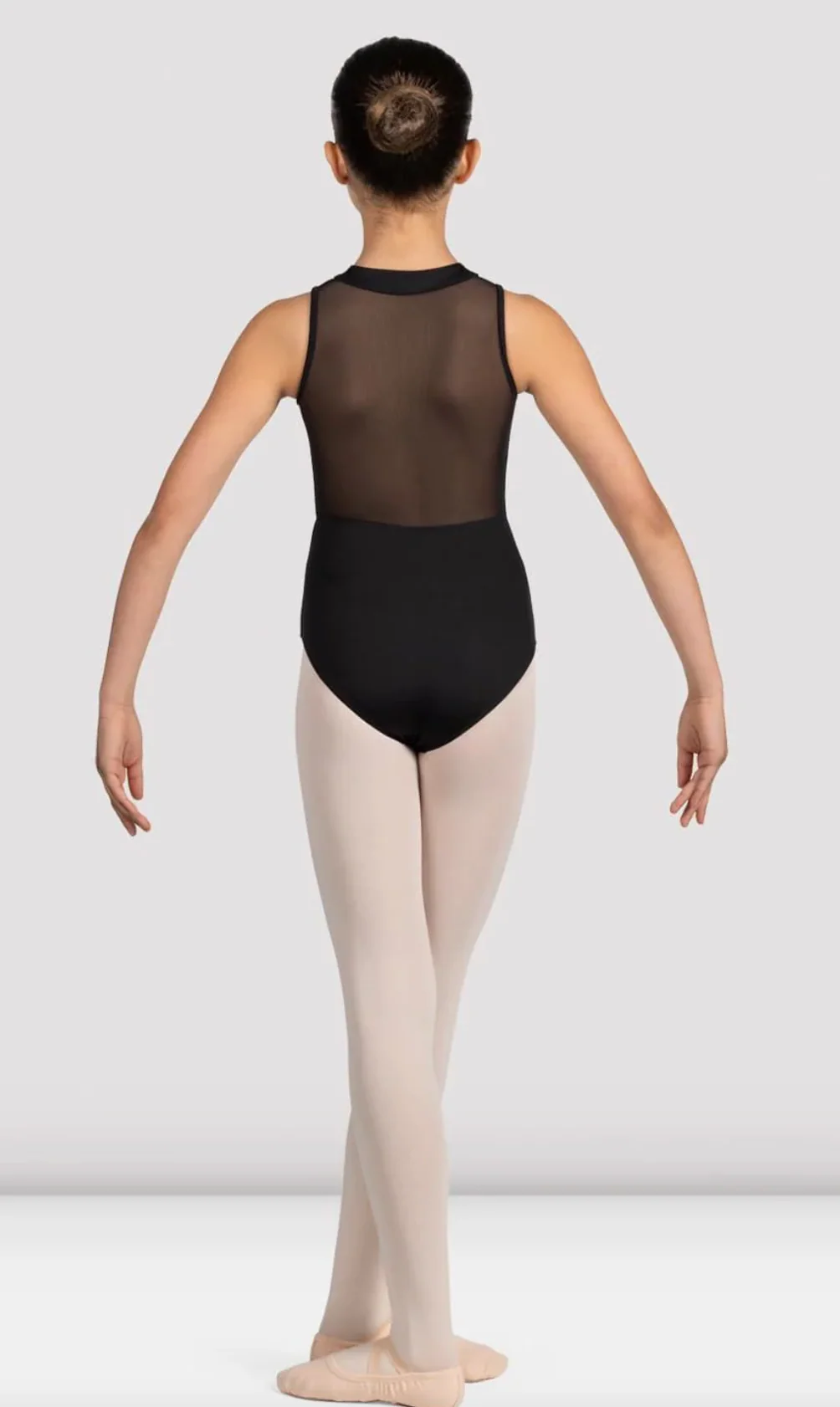 Girls Mirella Glow Girl Zip Front Leotard - Image 2