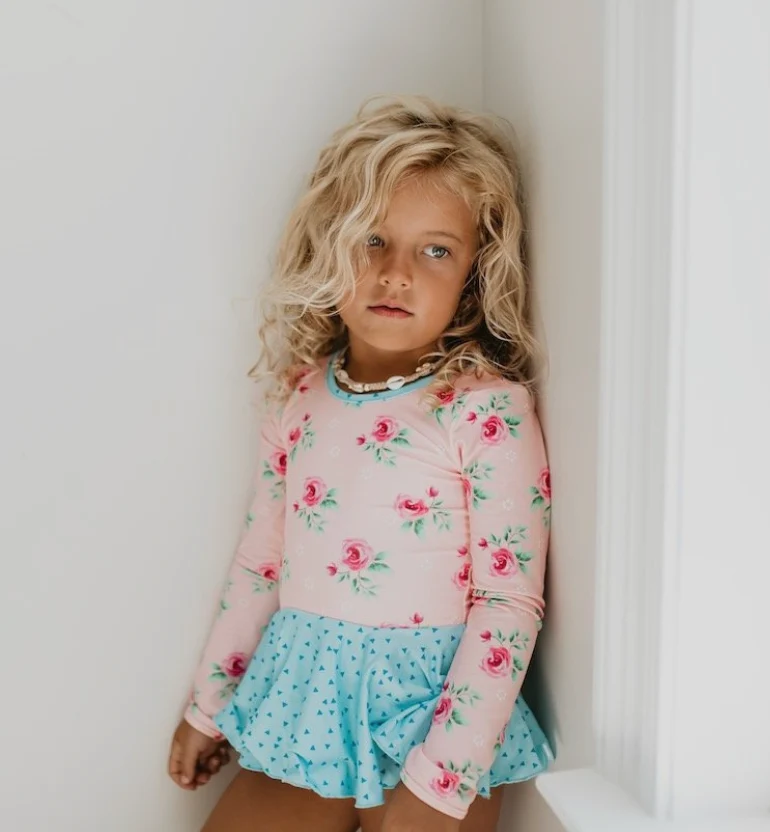 Long Sleeve Skirted Leotard - Image 5