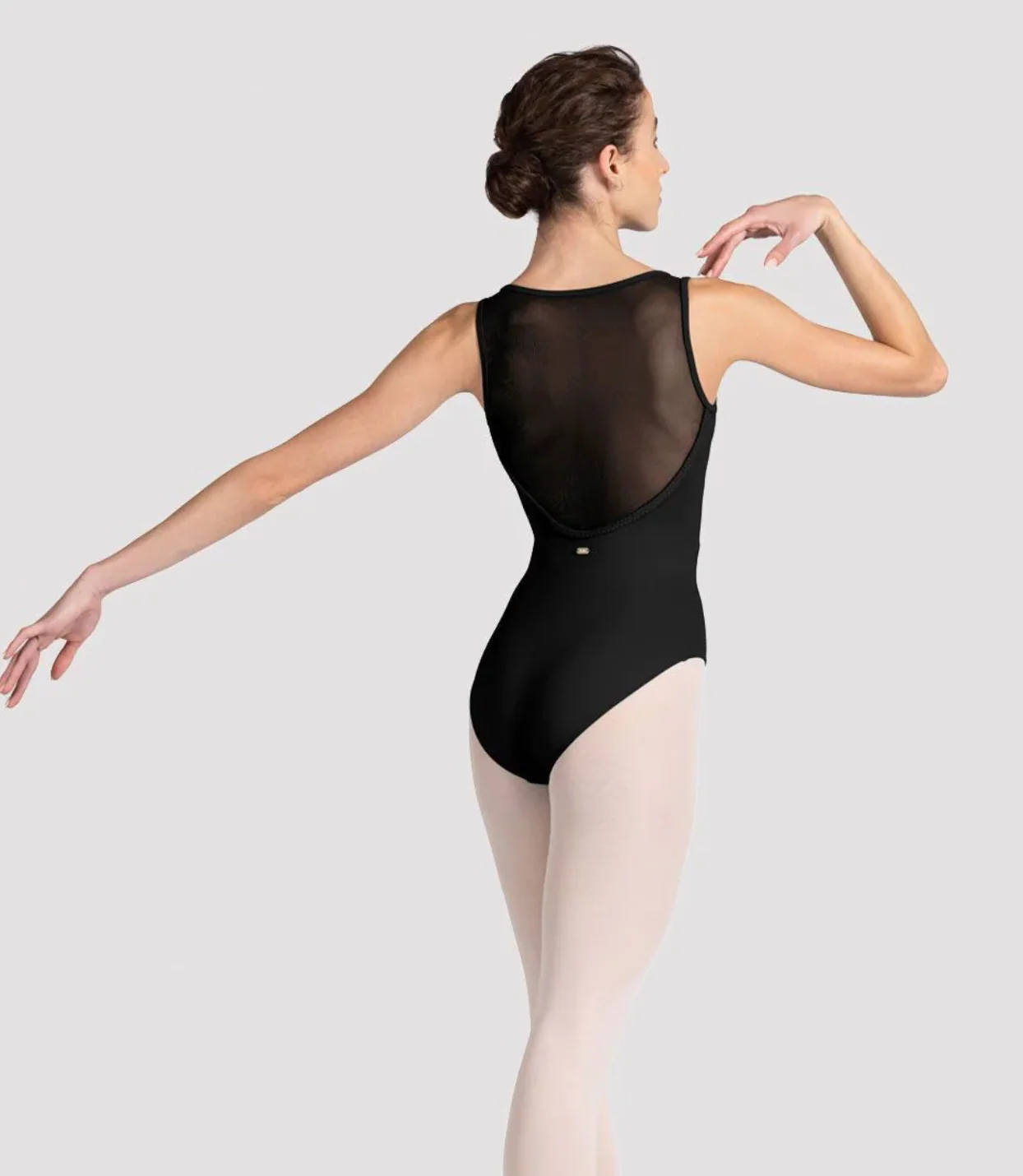 Miami Boat Neck Mesh Leotard - Image 5