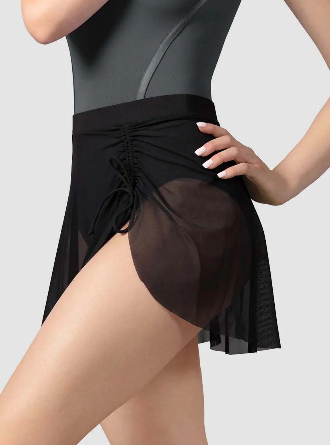 Nicky Mesh Gather Skirt