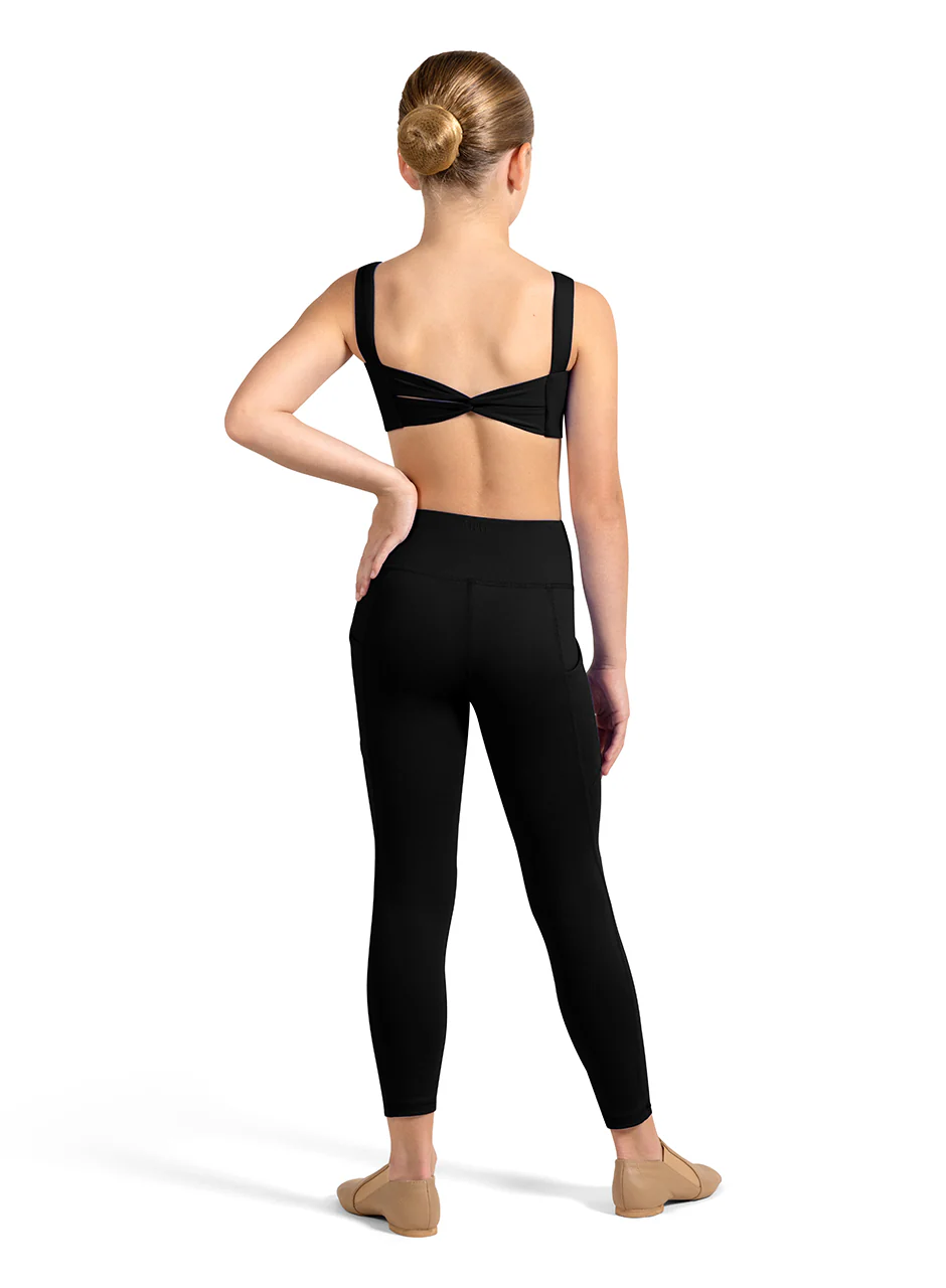 Fern Paneled 7/8 Leggings - Child - Image 2