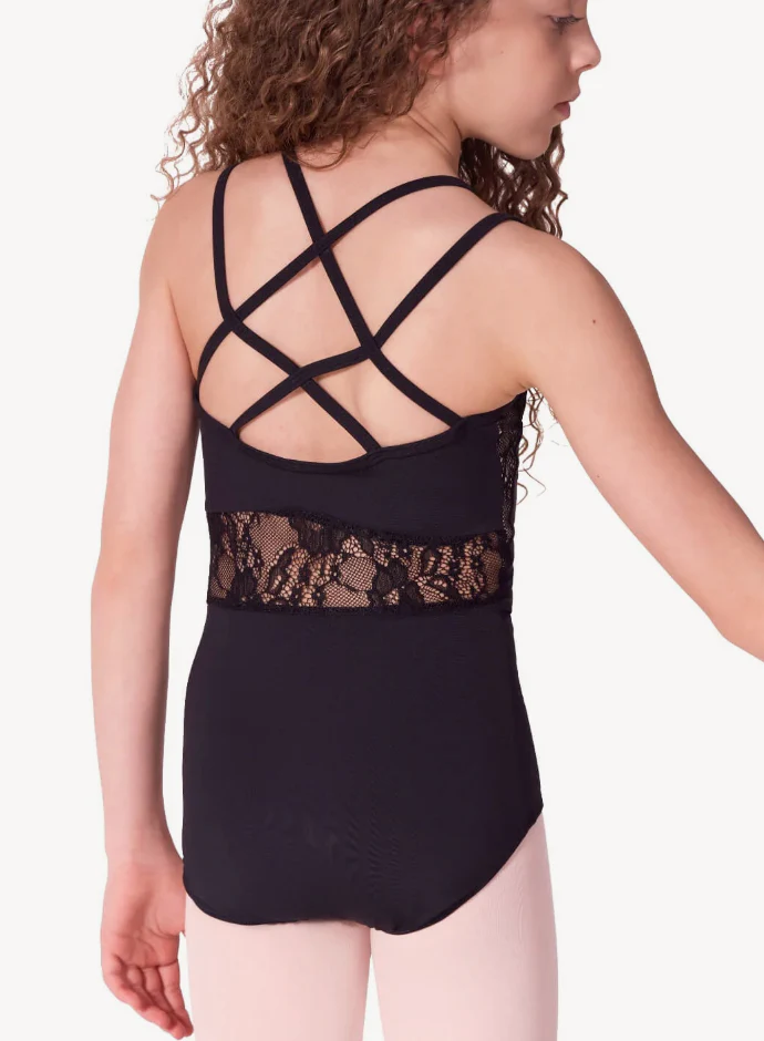 Soft Elegance Lace Camisole Leotard - Image 3