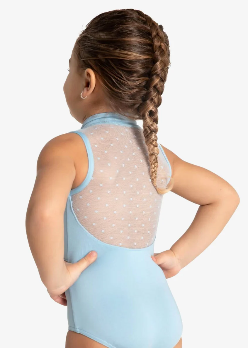 Spot on Zip Front Leotard - Child - Image 2