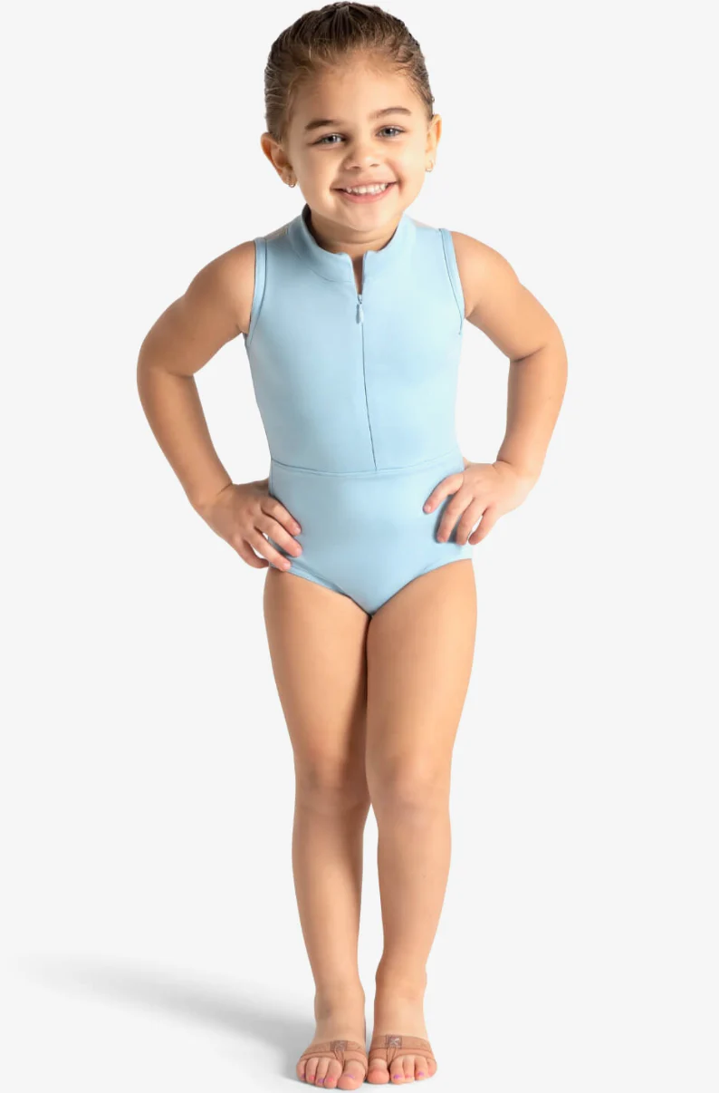 Spot on Zip Front Leotard - Child - Image 3