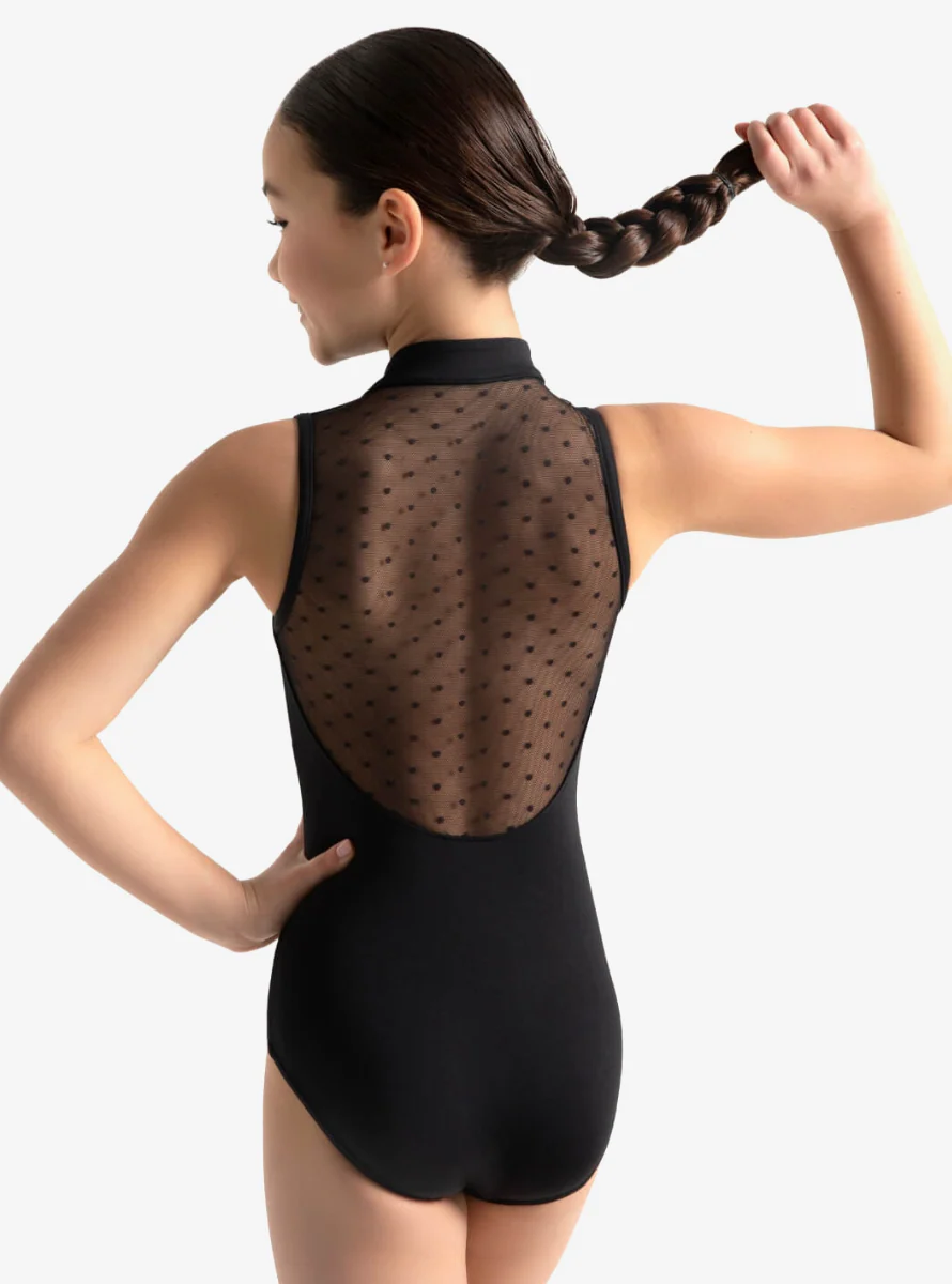 Spot on Zip Front Leotard - Child - Image 6