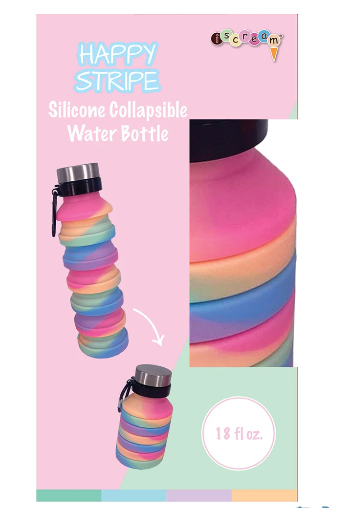 Tie-Dye Collapsible Water Bottle
