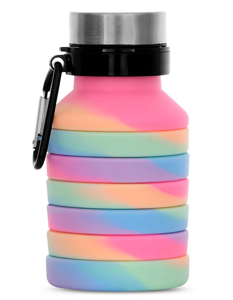 Tie-Dye Collapsible Water Bottle - Image 2