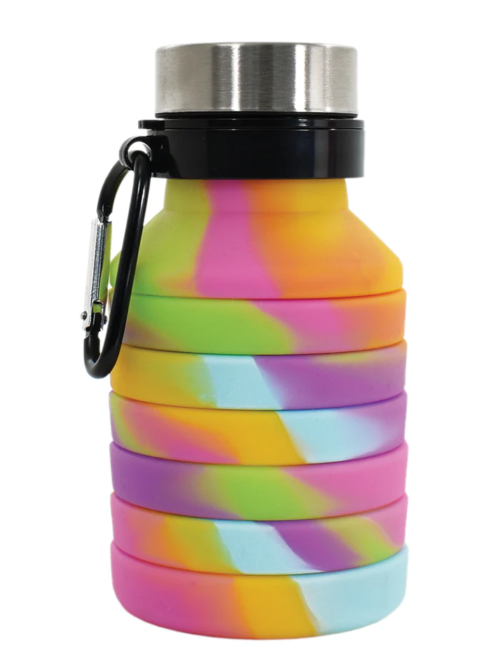 Tie-Dye Collapsible Water Bottle - Image 7