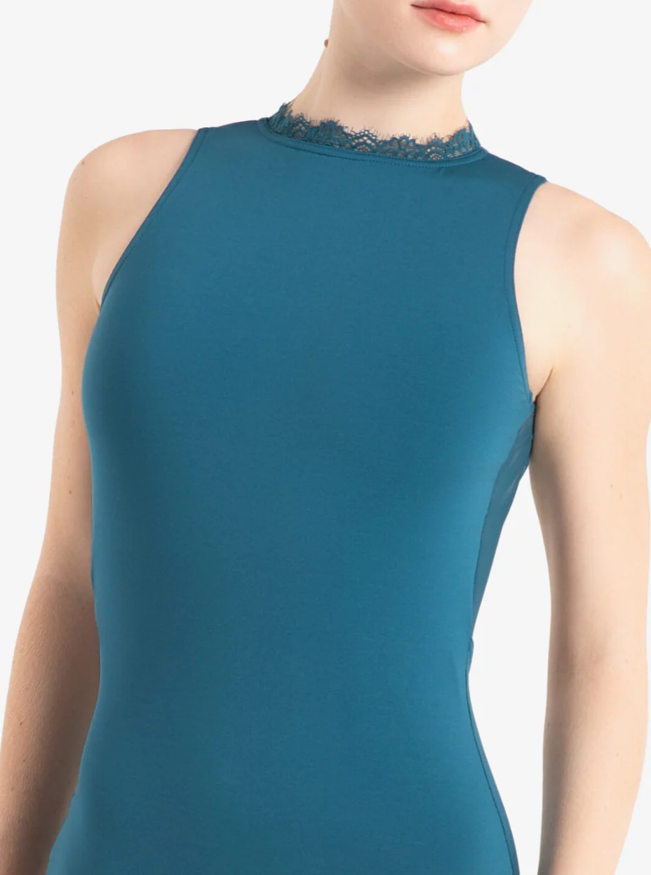 Whispering Waves Mesh Back Leotard - Image 3