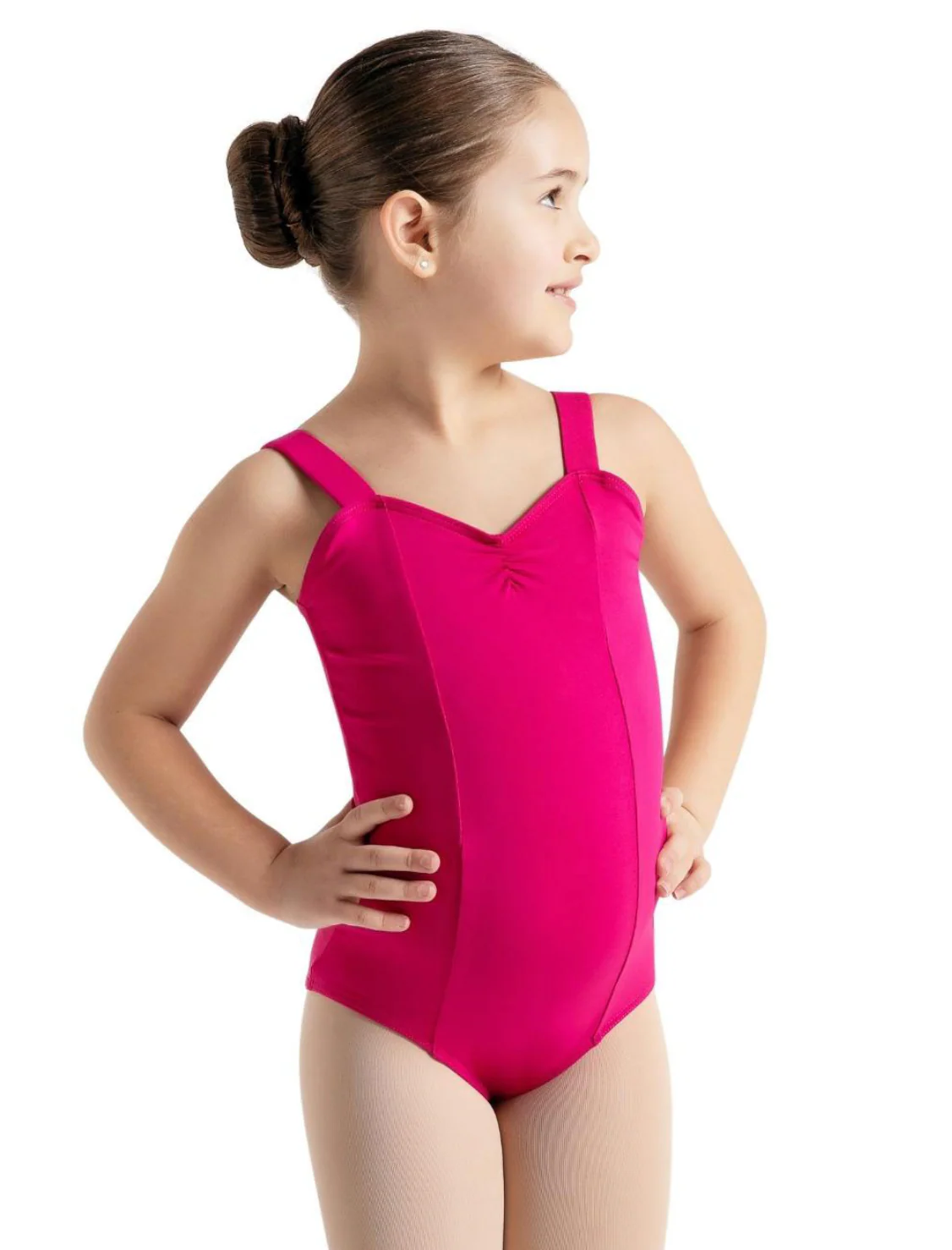 Wide Strap Camisole Leotard